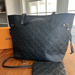 Black LV Purse